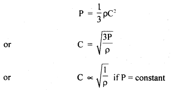 Class 11 Physics Important Questions Chapter 13 Kinetic Theory 8