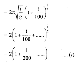 Class 11 Physics Important Questions Chapter 14 Oscillations 32