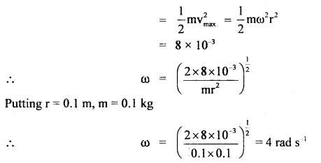 Class 11 Physics Important Questions Chapter 14 Oscillations 52