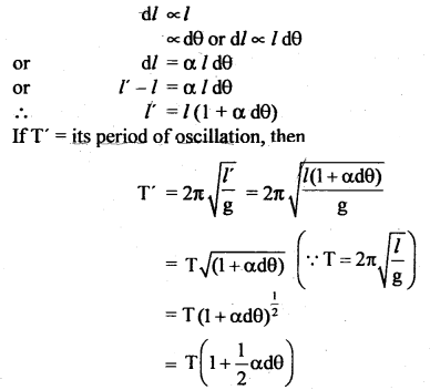 Class 11 Physics Important Questions Chapter 14 Oscillations 8