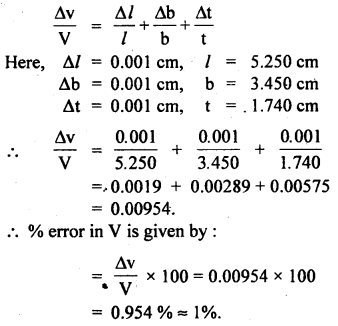 Class 11 Physics Important Questions Chapter 2 Units and Measurements 32