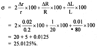 Class 11 Physics Important Questions Chapter 2 Units and Measurements 43