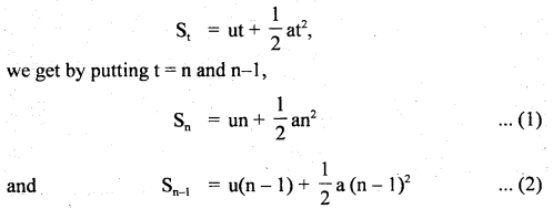 Class 11 Physics Important Questions Chapter 3 Motion in a Straight Line 19