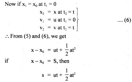 Class 11 Physics Important Questions Chapter 3 Motion in a Straight Line 34