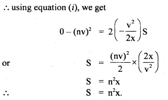 Class 11 Physics Important Questions Chapter 3 Motion in a Straight Line 51