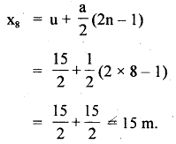 Class 11 Physics Important Questions Chapter 3 Motion in a Straight Line 55