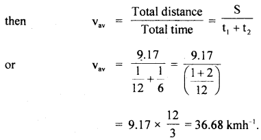 Class 11 Physics Important Questions Chapter 3 Motion in a Straight Line 57