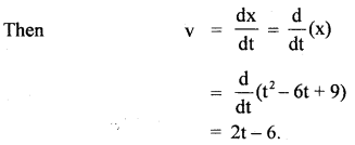 Class 11 Physics Important Questions Chapter 3 Motion in a Straight Line 62