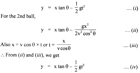 Class 11 Physics Important Questions Chapter 4 Motion in a Plane 10