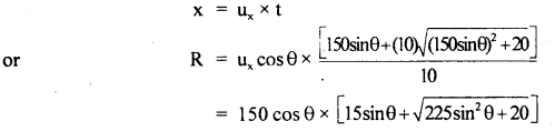 Class 11 Physics Important Questions Chapter 4 Motion in a Plane 107