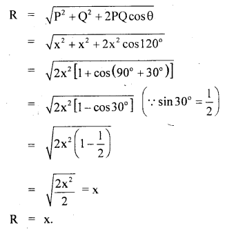 Class 11 Physics Important Questions Chapter 4 Motion in a Plane 3