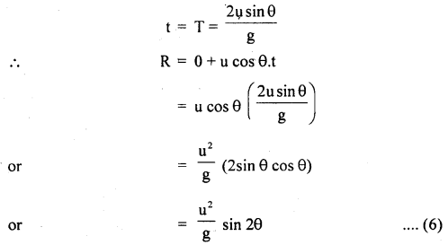 Class 11 Physics Important Questions Chapter 4 Motion in a Plane 47