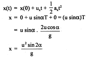 Class 11 Physics Important Questions Chapter 4 Motion in a Plane 55