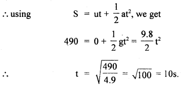 Class 11 Physics Important Questions Chapter 4 Motion in a Plane 73