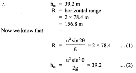 Class 11 Physics Important Questions Chapter 4 Motion in a Plane 78