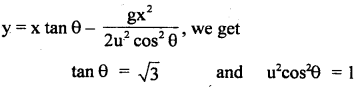 Class 11 Physics Important Questions Chapter 4 Motion in a Plane 81