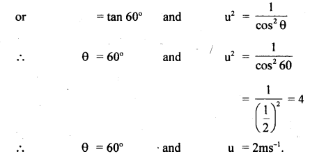 Class 11 Physics Important Questions Chapter 4 Motion in a Plane 82