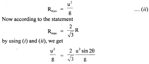 Class 11 Physics Important Questions Chapter 4 Motion in a Plane 85