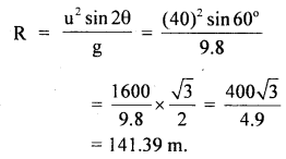 Class 11 Physics Important Questions Chapter 4 Motion in a Plane 89