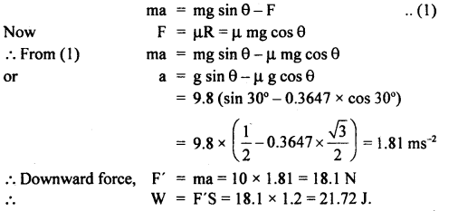 Class 11 Physics Important Questions Chapter 6 Work, Energy and Power 23