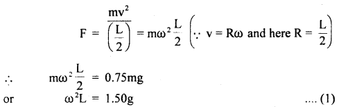 Class 11 Physics Important Questions Chapter 7 System of Particles and Rotational Motion 42