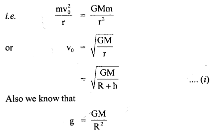 Class 11 Physics Important Questions Chapter 8 Gravitation 28