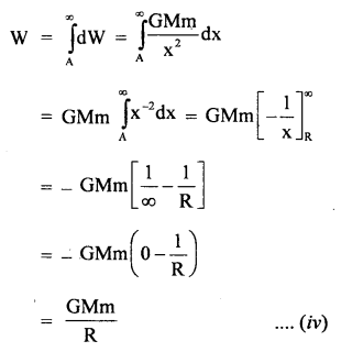 Class 11 Physics Important Questions Chapter 8 Gravitation 33