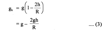 Class 11 Physics Important Questions Chapter 8 Gravitation 40