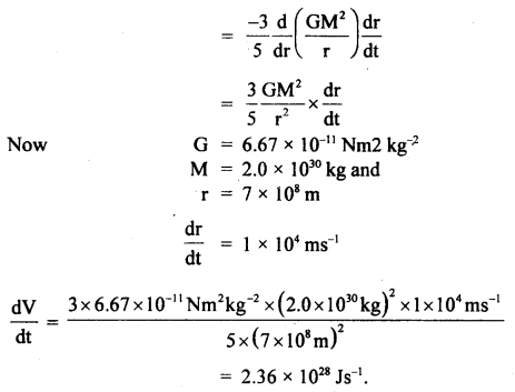 Class 11 Physics Important Questions Chapter 8 Gravitation 75