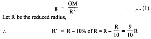 Class 11 Physics Important Questions Chapter 8 Gravitation 80