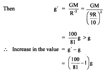 Class 11 Physics Important Questions Chapter 8 Gravitation 81