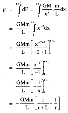 Class 11 Physics Important Questions Chapter 8 Gravitation 91