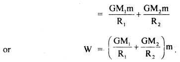 Class 11 Physics Important Questions Chapter 8 Gravitation 98