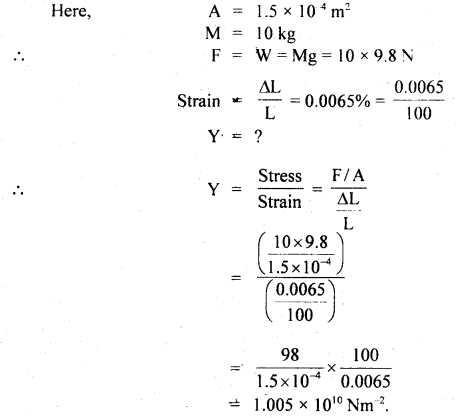 Class 11 Physics Important Questions Chapter 9 Mechanical Properties of Solids 44