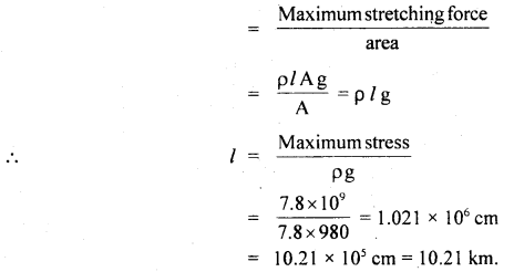 Class 11 Physics Important Questions Chapter 9 Mechanical Properties of Solids 53