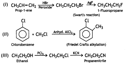 Class 12 Chemistry Important Questions Chapter 10 Haloalkanes and Haloarenes 50