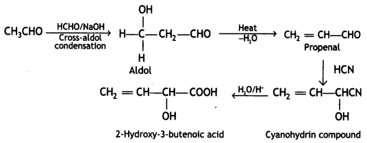 Class 12 Chemistry Important Questions Chapter 12 Aldehydes, Ketones and Carboxylic Acids 79