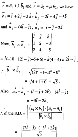 Class 12 Maths Important Questions Chapter 11 Three Dimensional Geometry 36