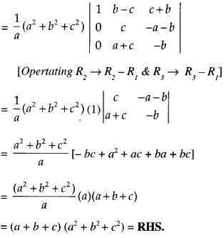 Class 12 Maths Important Questions Chapter 4 Determinants 11