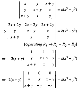 Class 12 Maths Important Questions Chapter 4 Determinants 19