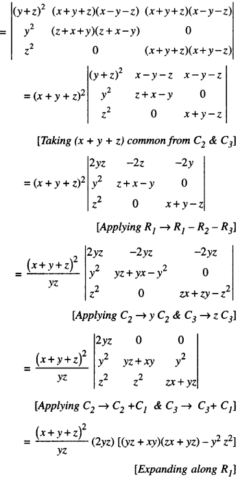 Class 12 Maths Important Questions Chapter 4 Determinants 34