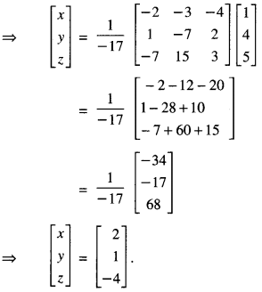 Class 12 Maths Important Questions Chapter 4 Determinants 45