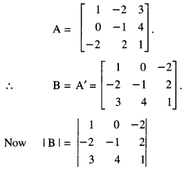 Class 12 Maths Important Questions Chapter 4 Determinants 46