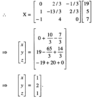 Class 12 Maths Important Questions Chapter 4 Determinants 55