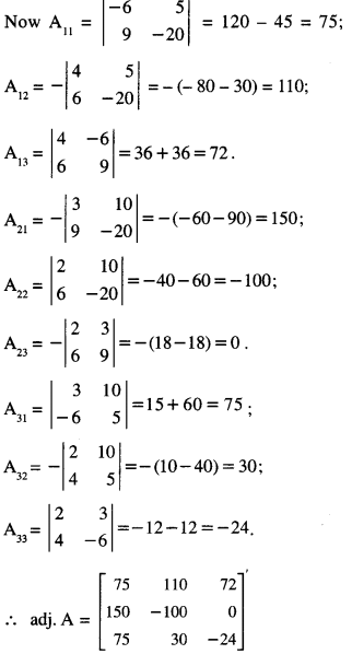 Class 12 Maths Important Questions Chapter 4 Determinants 59