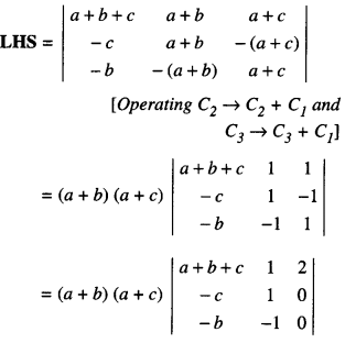 Class 12 Maths Important Questions Chapter 4 Determinants 6