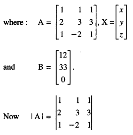 Class 12 Maths Important Questions Chapter 4 Determinants 66