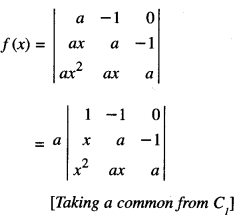 Class 12 Maths Important Questions Chapter 4 Determinants 7