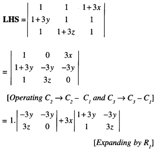 Class 12 Maths Important Questions Chapter 4 Determinants 9