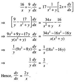 Class 12 Maths Important Questions Chapter 5 Continuity and Differentiability 15